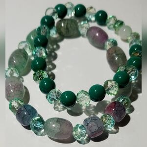 Elegant Multicolor Beaded Necklace